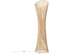 LEDKIA LIGHTING - Lampadaire Bambou Marady | E27 Non Inclus | Design Unique pour Salon, Chambre, Cuisine | Bambou Naturel | IP20 Intérieur | Compatible Ampoules RGB ou CCT