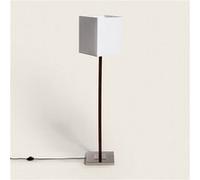 TechBrey Lampadaire Bois et Métal Lizza Blanc Blanc G
