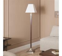 TechBrey Lampadaire Bois et Métal Lizza Piramis Blanc Blanc G