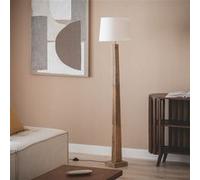 TechBrey Lampadaire Bois Kyathi ILUZZIA Blanc Blanc G