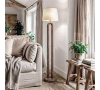 TechBrey Lampadaire Bois Silta Naturel Naturel