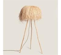 TechBrey lampadaire en rotin Lasje Naturel Naturel
