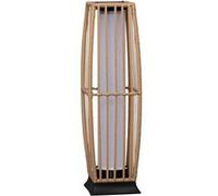 LEDKIA LIGHTING - Lampadaire LED Extérieur Solaire Arley | Éclairage 1W à Faible Consommation | IP44 Résistant aux Intempéries | Durée de Vie 40,000h | Rotin Synthétique, Naturel, Polyéthylène