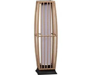 TechBrey Lampadaire LED Extérieur Solaire Rotin Arley Naturel Naturel G