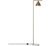 TechBrey Lampadaire Marbre et Métal Tinos Doré Doré G