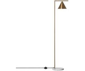 TechBrey Lampadaire Marbre et Métal Tinos Doré Doré G