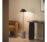 TechBrey Lampadaire Métal Brijesh Jaune Jaune