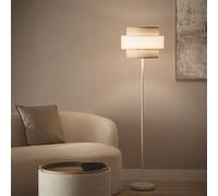 Lampadaire Métal Et Tissu Amaia Beige