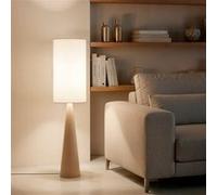 TechBrey Lampadaire Métal et Tissu Cambaca Beige Beige G
