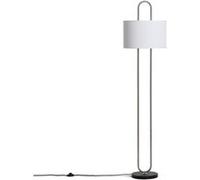 TechBrey Lampadaire Métal et Tissu Duque Blanc Blanc G