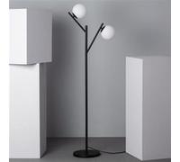 TechBrey Lampadaire Métal et Verre Balts Noir Noir G