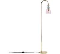 TechBrey Lampadaire Métal et Verre Baudelaire Rose Rose G