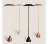 TechBrey Lampadaire Métal Irmah Brun Brun