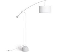Lampadaire Métal Meetkunde - TECHBREY - Blanc - 2000x360x1200 mm - LED - Contemporain - Design