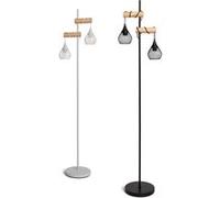 Techbrey lampadaire monah smart wifi avec variateur blanc Blanc G