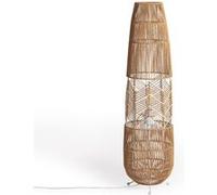 TechBrey Lampadaire Papier Tressé Satie Naturel Naturel