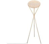 TechBrey Lampadaire Rotin Ronax Naturel Naturel G