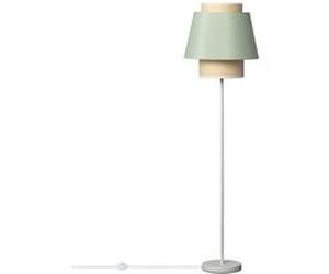 TechBrey Lampadaire Tissu et Métal Chulu Vert Vert G