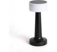 TechBrey Lampe à Poser LED 3W Portable avec Batterie USB Rechargeable Greta Noir Noir G