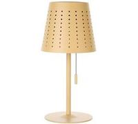 TechBrey Lampe à Poser LED Extérieure Solaire 3W Portative Banate avec Batterie Rechargeable Jaune Sable Jaune G