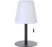 TechBrey Lampe à Poser LED Portative Aluminium Extérieure 2.6W Epinay avec Batterie Rechargeable Noir Noir G