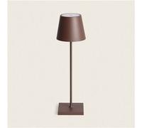Lampe à Poser LED Portative Extérieure 2.2W Adara avec Batterie Rechargeable USB Marron