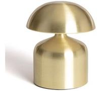 LEDKIA LIGHTING Lampe à Poser LED Portative Extérieure 3W Ibbie avec Batterie Rechargeable USB Doré