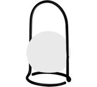 TechBrey Lampe à Poser LED Portative Extérieure Métal 2.5W Mkono avec Batterie Rechargeable USB Noir 170 mm Noir G