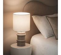 TechBrey Lampe à Poser Métal Bobey Beige Beige G