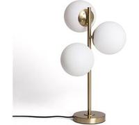 LEDKIA LIGHTING - Lampe à poser Moonlight Brass - 3 spots (E27) - Métal/verre - Doré