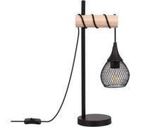 TechBrey Lampe à Poser Monah WiFi avec Variateur Blanc Blanc G