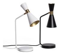 TechBrey Lampe de Bureau Flex Métal Jigger Noir Noir G