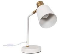 TechBrey Lampe de Bureau Flex Métal Tatlin Blanc Blanc G