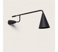 TechBrey Lampe murale Articulée LED Aluminium 8W Elise Noir Noir