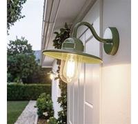 TechBrey Lampe Murale Extérieure Aluminium Adaoua Vert Vert