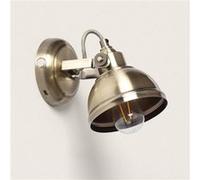 TechBrey Lampe Murale Laiton avec Batterie USB Rechargeable Laiton Laiton