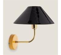 TechBrey Lampe Murale Métal Brijesh Noir Noir