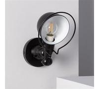 TechBrey Lampe Murale Métal Orientable Farasi Noir 295 mm Noir G