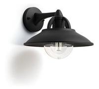 Philips Mygarden, Applique murale extérieure CORMORANT, nécessite une ampoule E27 max 60W, noire