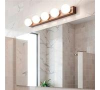 LEDKIA LIGHTING Lampe Murale Salle de Bain Métal 5 Spots Aizkra Noir E27