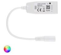 TechBrey Mini Contrôleur Variateur Ruban LED 12/24V DC RGB WiFi Blanc Blanc G