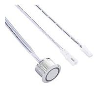 LEDKIA LIGHTING Mini Interrupteur Tactile Dimmable Encastrable pour Ruban LED 12/24V DC Argenté