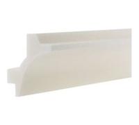 TechBrey Moulure Arc Design 2m pour 2 Rubans LED Blanc Blanc