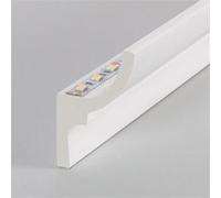 LEDKIA LIGHTING Moulure Classic 2m pour Ruban LED Blanc