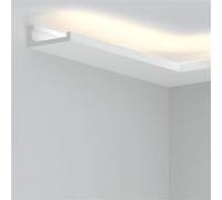 TechBrey Moulure pour Ruban LED 2m Big Elah Blanc Blanc