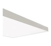TechBrey Panneau LED 120x60 cm 60W 6000lm + Kit en Saillie 3000K LIFUD Non Flicker Individuel Blanc chaud Blanc