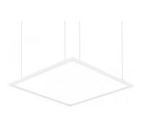 TechBrey Panneau LED 60x60 cm 40W 4000lm + Kit de Suspension 3000K LIFUD Individuel Blanc chaud Blanc