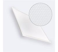 TechBrey Panneau LED 60x60 cm 40W 4000lm Microprismatique (UGR17) Certadrive No Flicker 4000K Industriel Blanc neutre Blanc