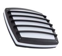 TechBrey Plafonnier Carré Métal Domia 300x300 mm Noir Noir G