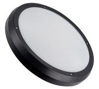 TechBrey Plafonnier Extérieur Rond Curio IP65 Noir Noir Noir G